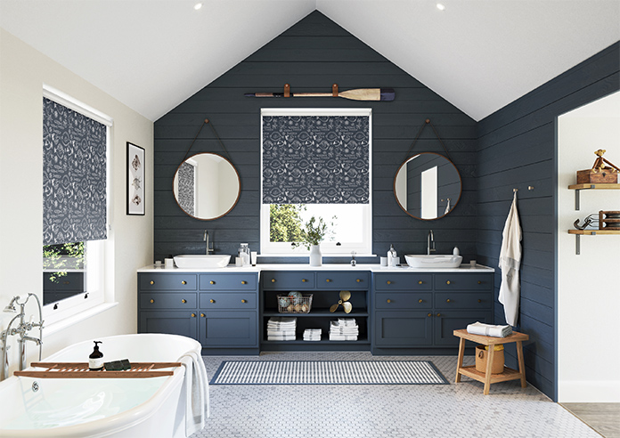 Under the Sea, Deep Blue - Twist&Fit Roller Blind - Image 8